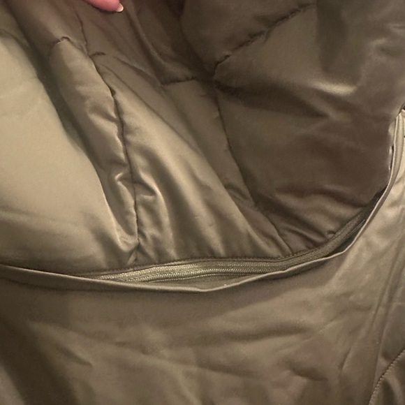 🆕 Ava & Viv Olive Green 🫒 Long Down Puff Jacket - 4X - Picture 7 of 8